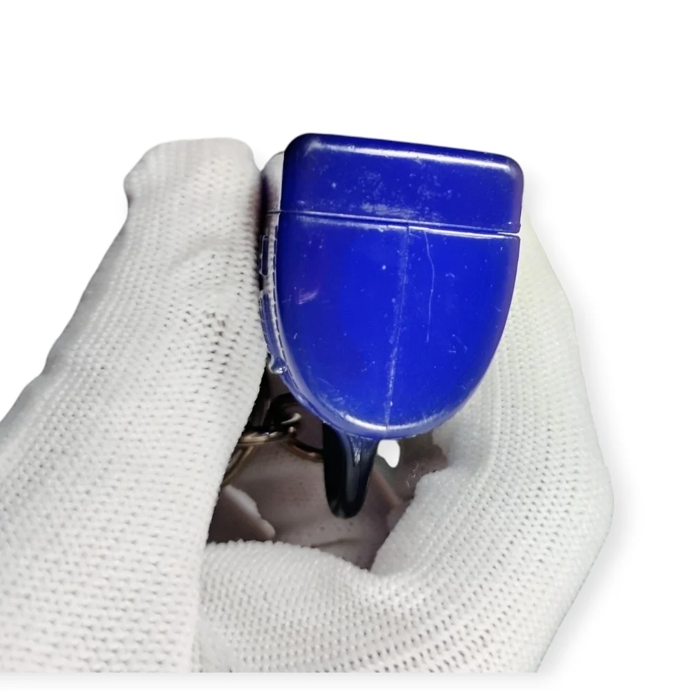 Furla Candy Bag Keychain Royal Blue PVC Charm